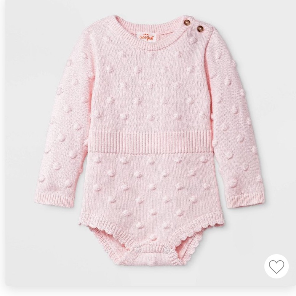 Cat & Jack sweater onsie